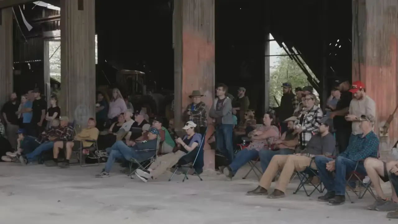 Investors meeting the Edison Motors crew
