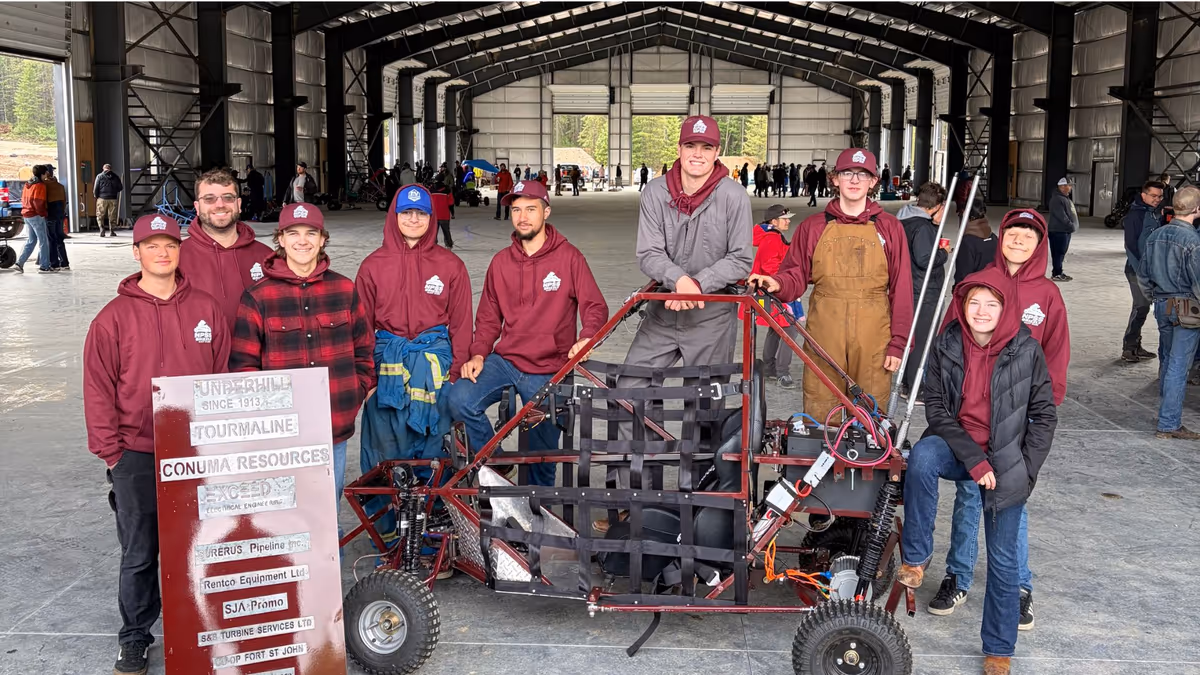 NPSS Go-Kart Club placed third at 2026 Edison Motors Electric Go-Kart Challenge