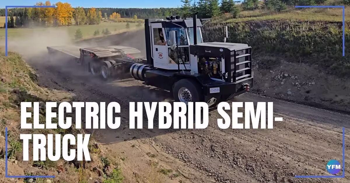 Edison Motors Introduces A Diesel-Electric Semi Truck